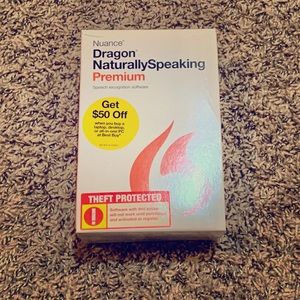Dragon speech recognition software